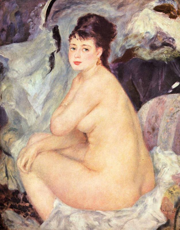 Pierre-Auguste Renoir Weiblicher Akt